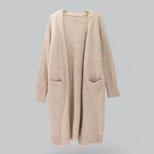 Damen lange Strickjacke für den Winter