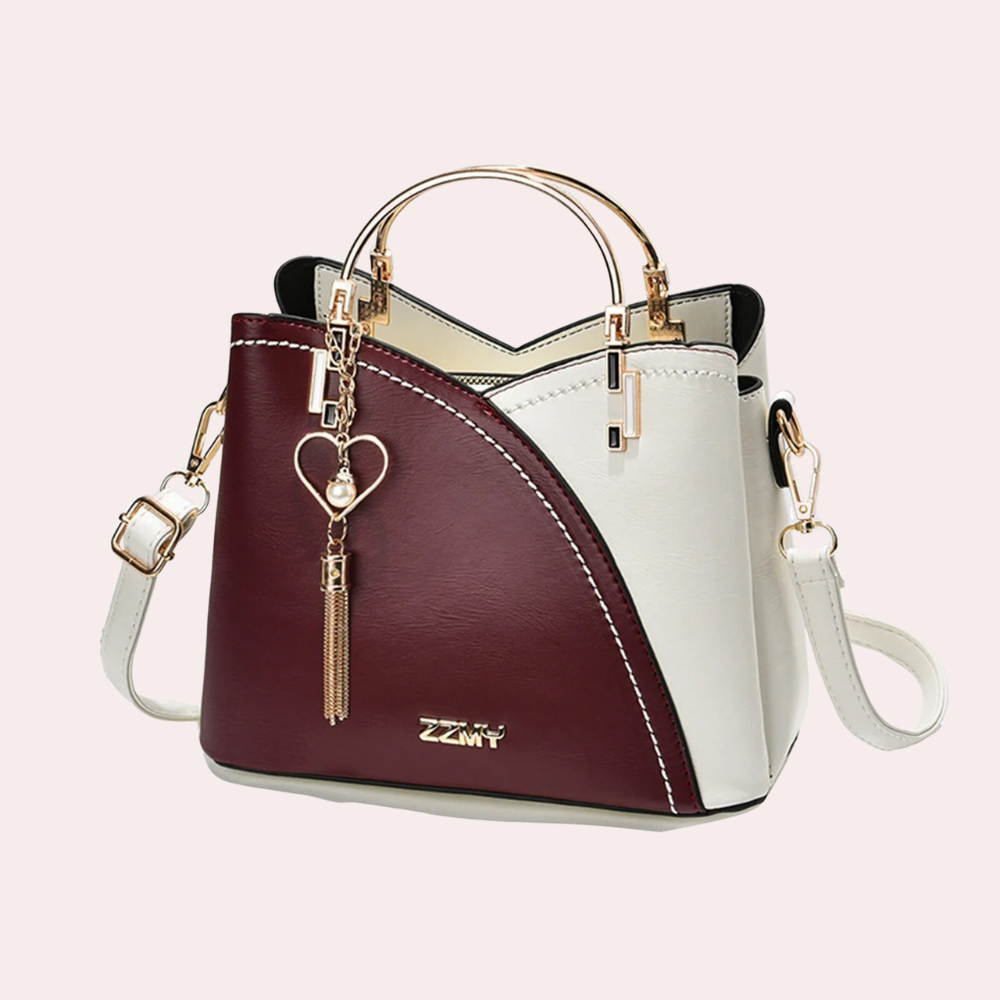 Damenhandtasche mit abnehmbarem Schultergurt