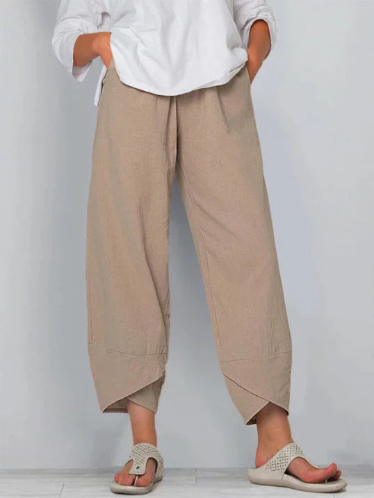 Damenhose aus leichtem Material