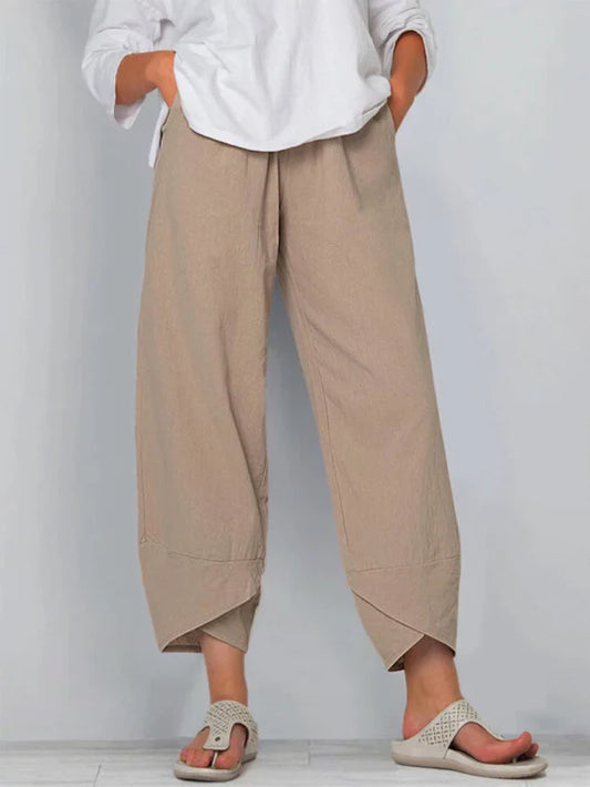 Damenhose aus leichtem Material