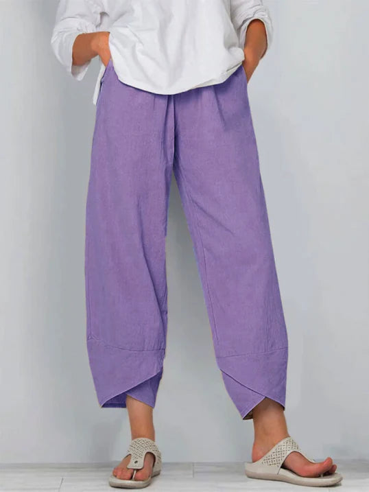 Damenhose aus leichtem Material