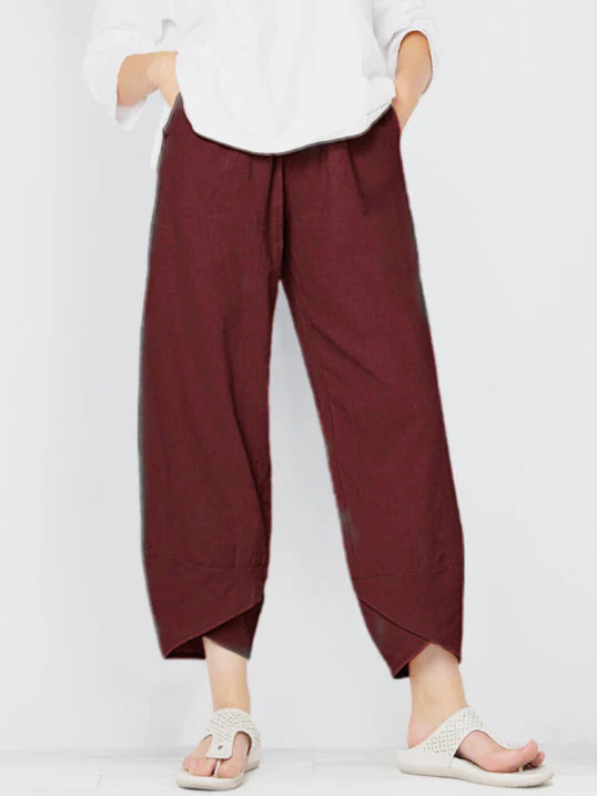 Damenhose aus leichtem Material