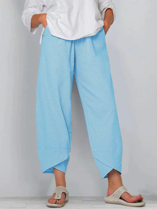 Damenhose aus leichtem Material