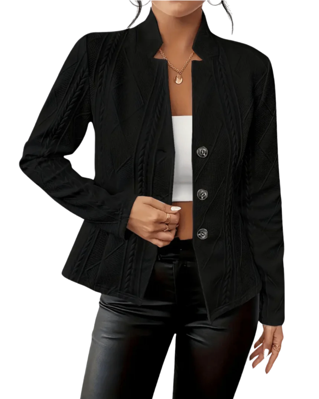 Eleganter Blazer mit raffinierten Details