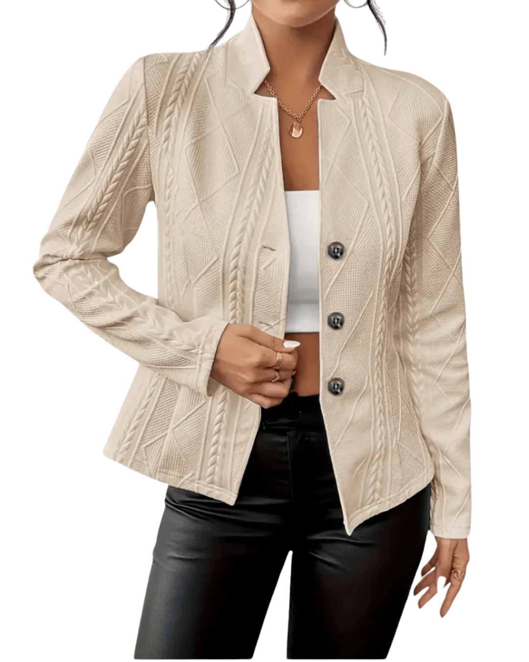 Eleganter Blazer mit raffinierten Details