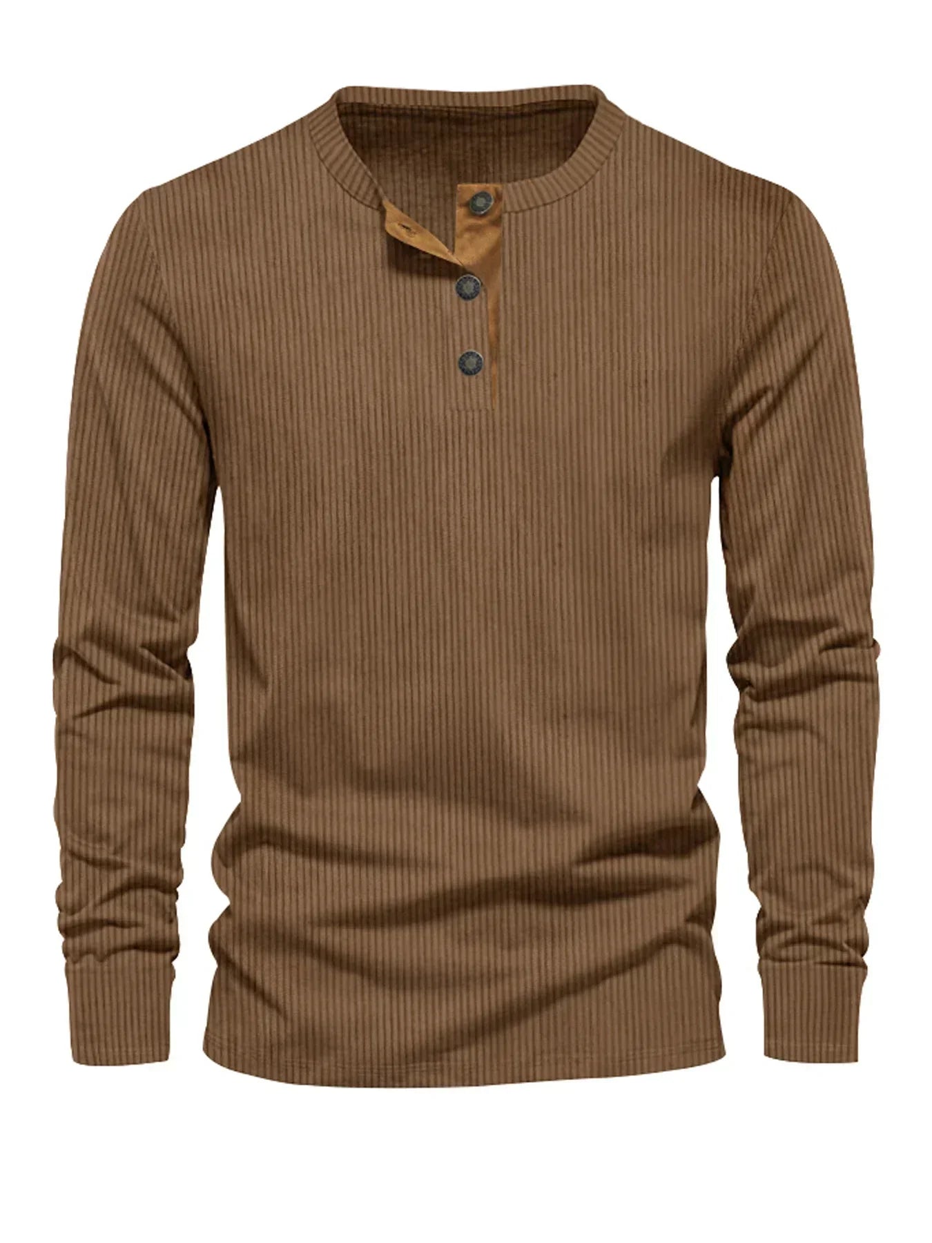 Herren Gestreiftes Langarmshirt – Klassisches Design, Modern und Bequem