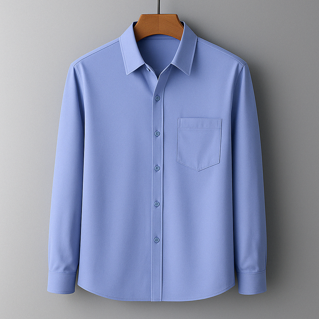 Herren Hemd – Klassisch | Atmungsaktiv | Stretch | Langarm | Für Alltag & BusinessArum Shirt