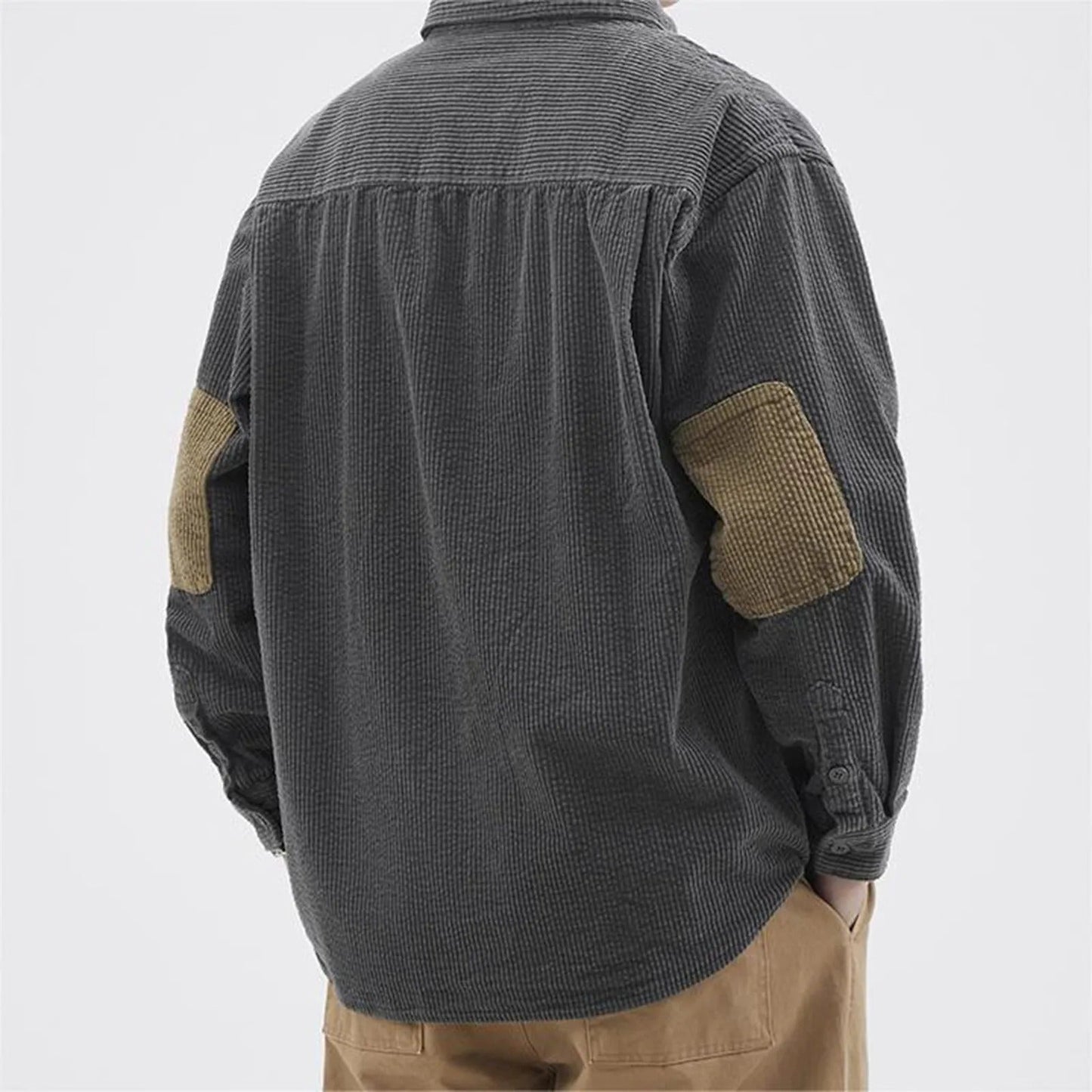 Herrenhemd aus Kordstoff – Langarm, bequem und vielseitig kombinierbar