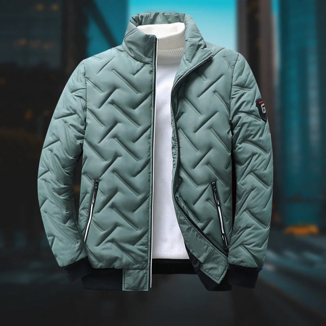 Modische Herrenjacke – Wärme trifft auf zeitlosen Stil