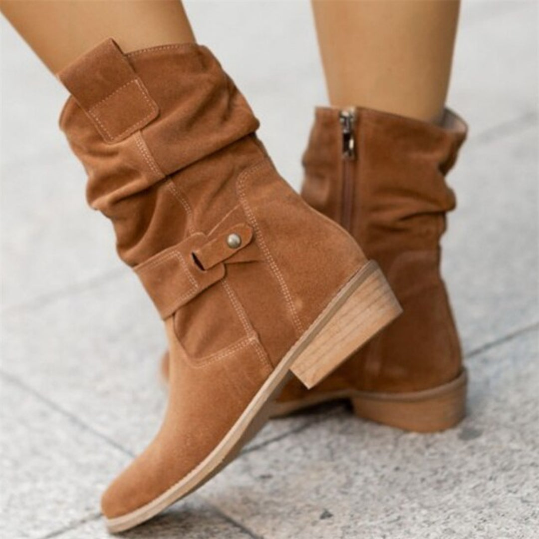Warme Damen-Stiefeletten für den Winter
