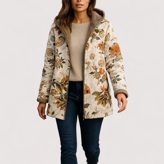 Warme Winterjacke mit Fleece-Futter