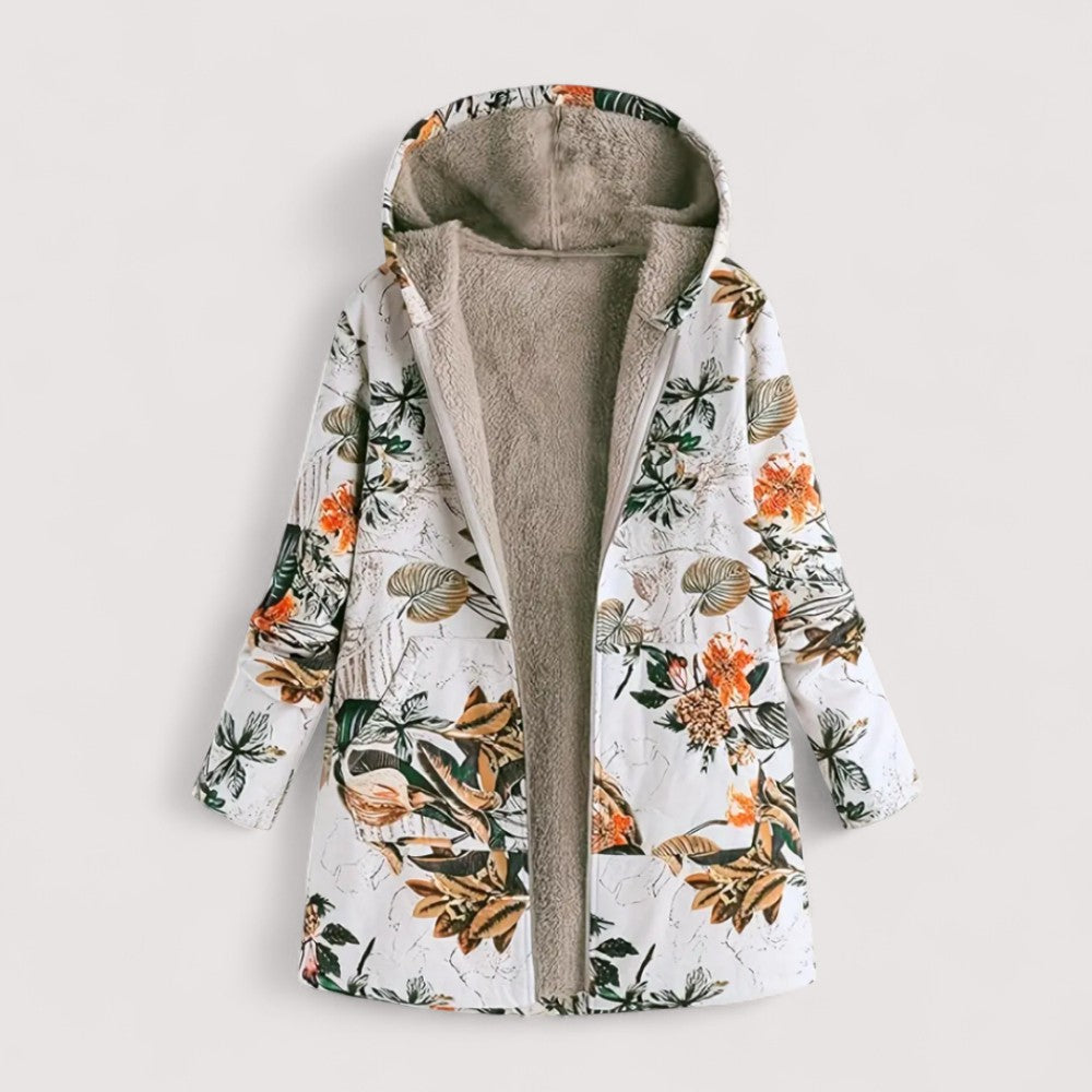 Warme Winterjacke mit Fleece-Futter