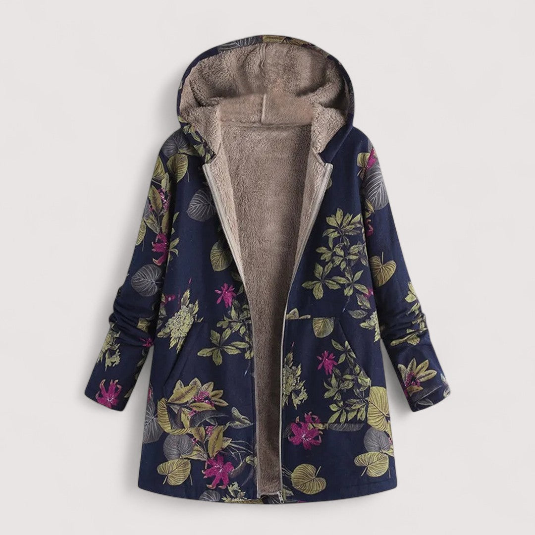 Warme Winterjacke mit Fleece-Futter