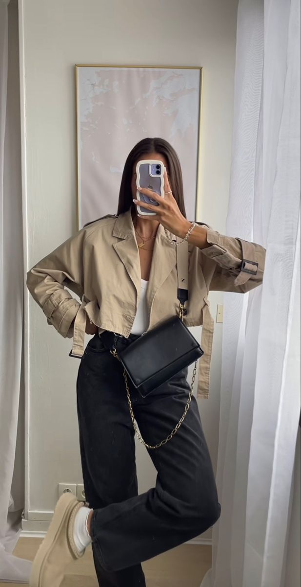 kurzer trenchcoat für damen